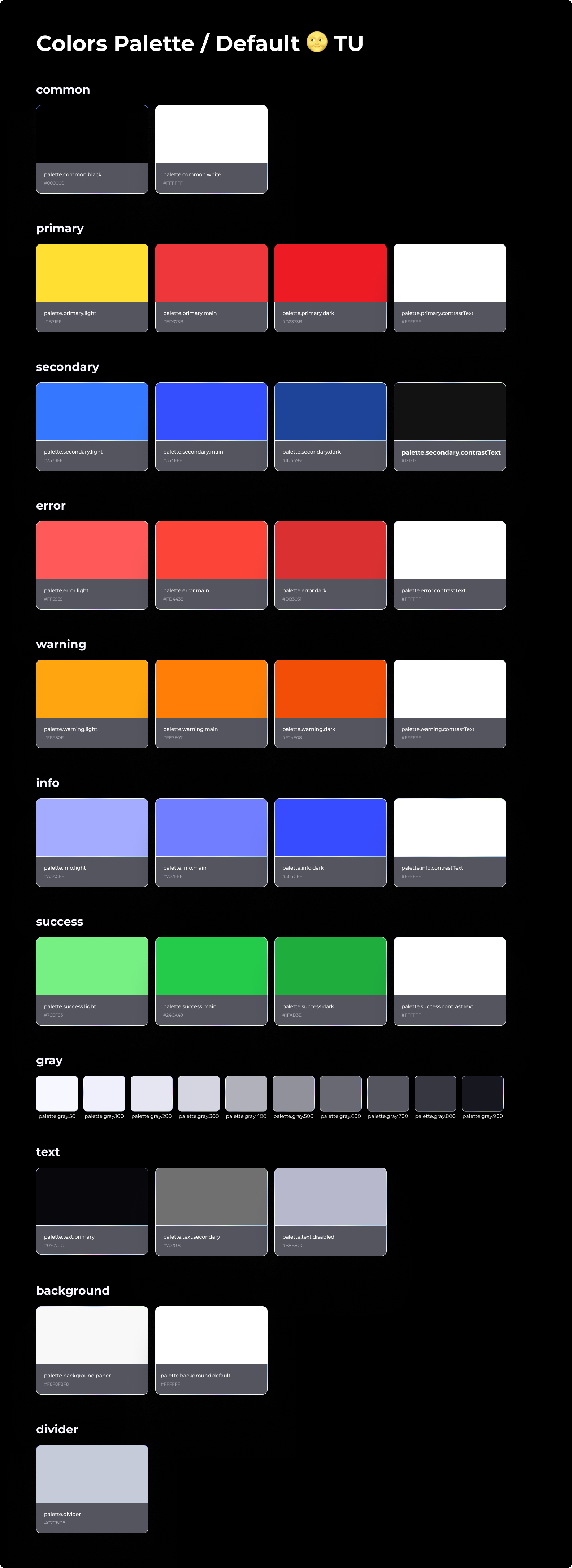 Color system